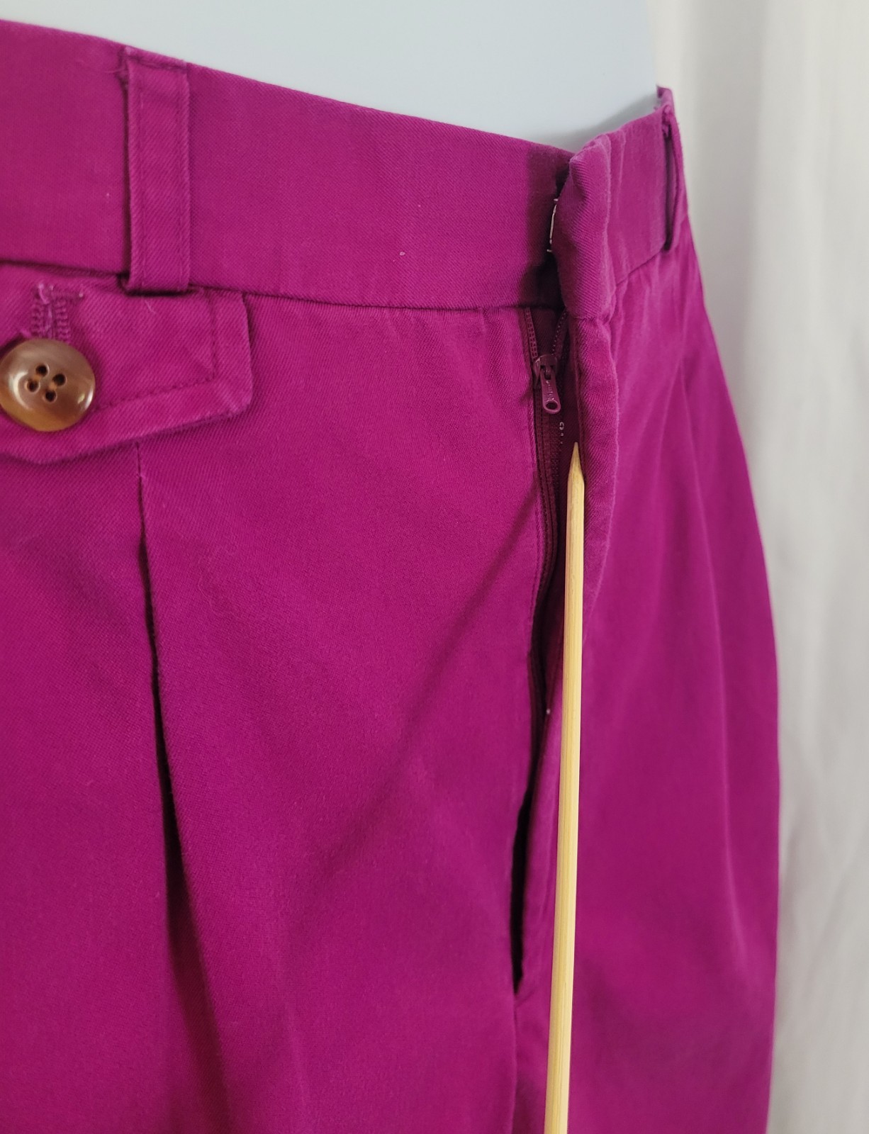 Vintage Stanley Blacker Magenta/Purple Walking Shorts Size 10