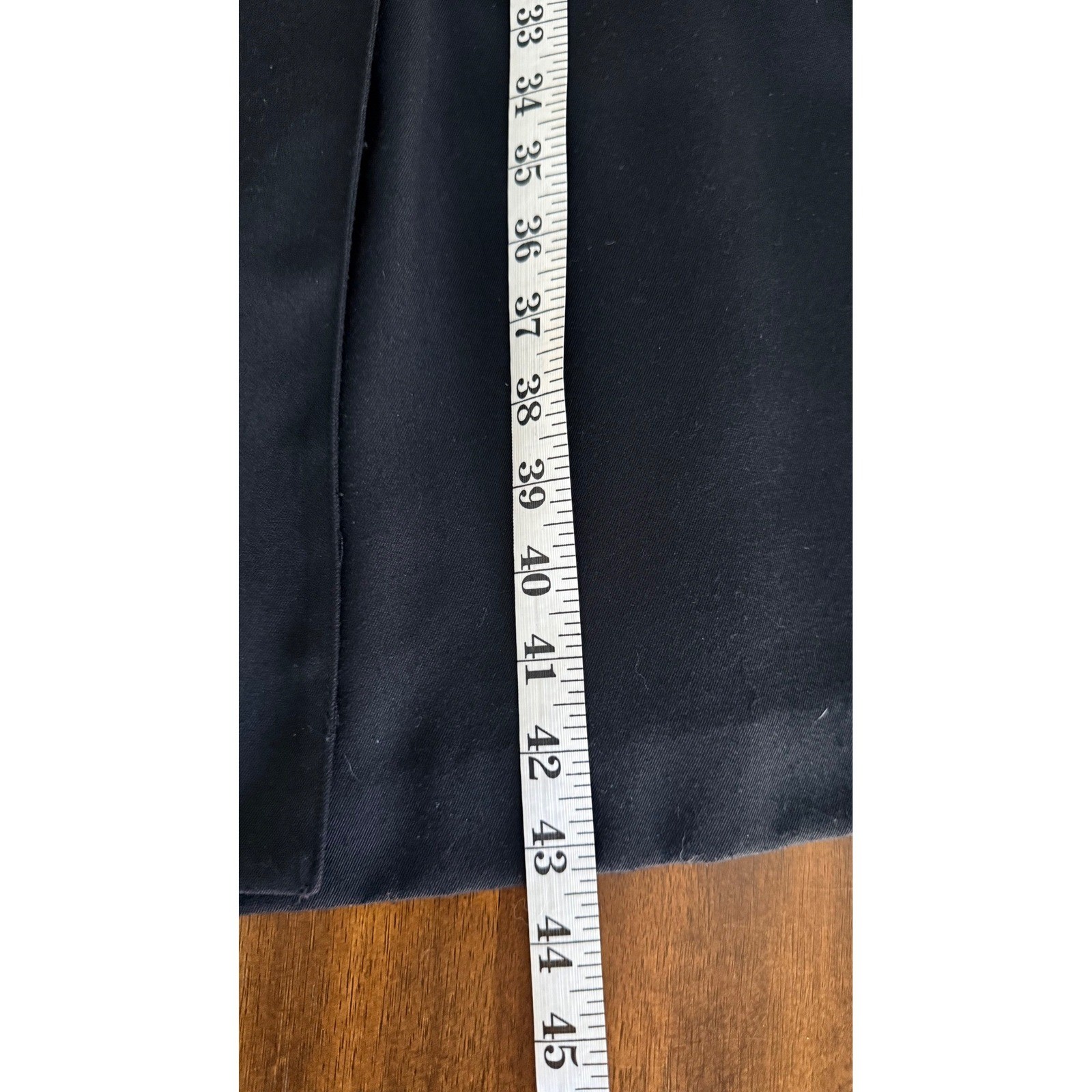 Kasper for ASL Vintage Black Double Breasted Blazer Dress Gold Buttons Size 8