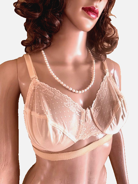 VTG BACKLESS BY YOUNG SMOOTHIE BRA SZ 34 B