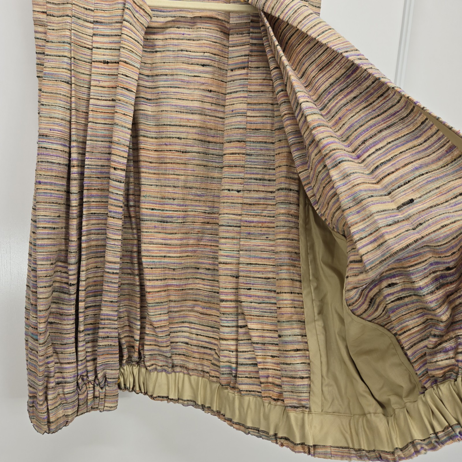 VTG OFAK Santa Fe Artisan & Weaver Chris O’Connell Striped Sleeveless Vest O/S