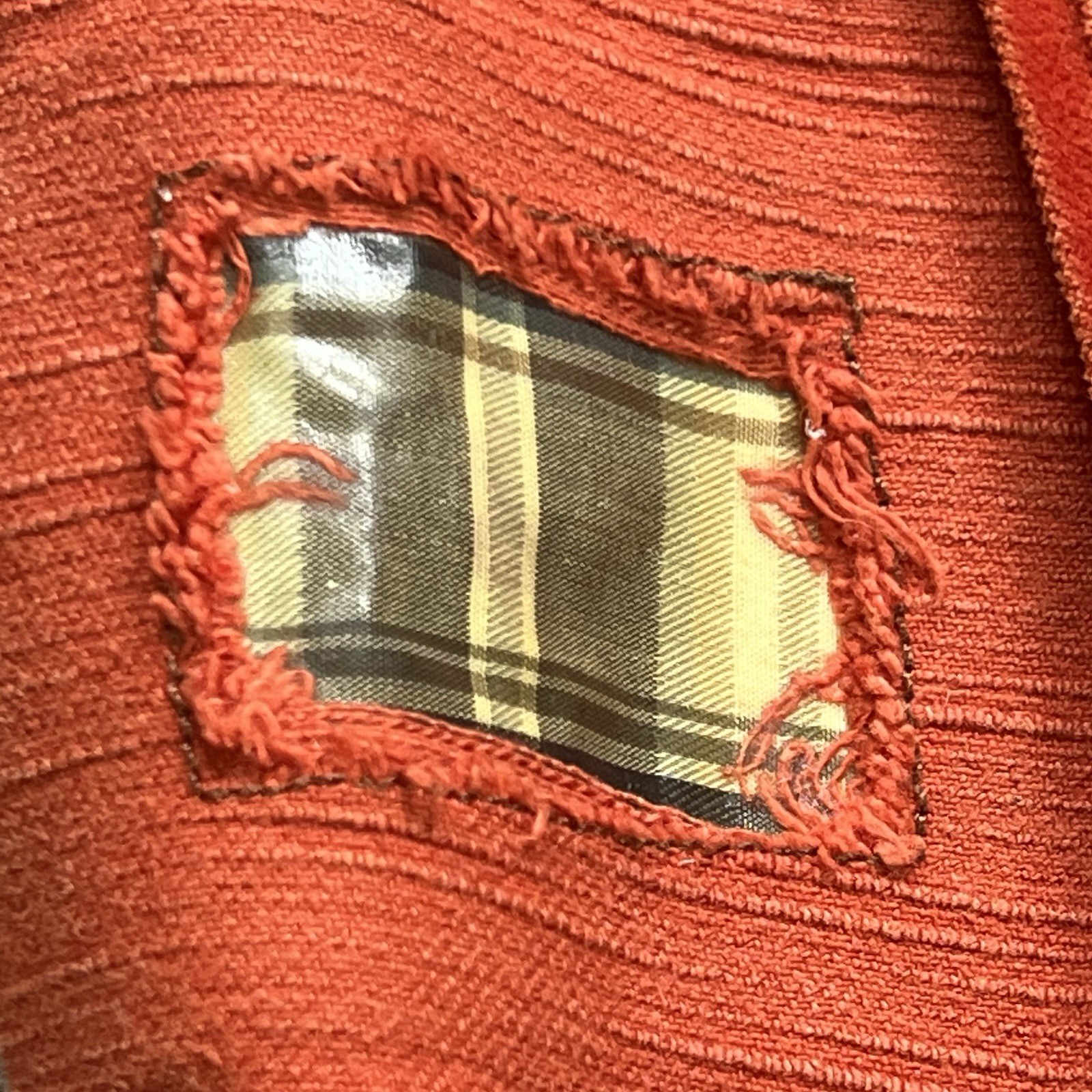 Roberto Cavalli (Just Cavalli ) Orange Buttoned Naval Jacket AW 2006 Collection