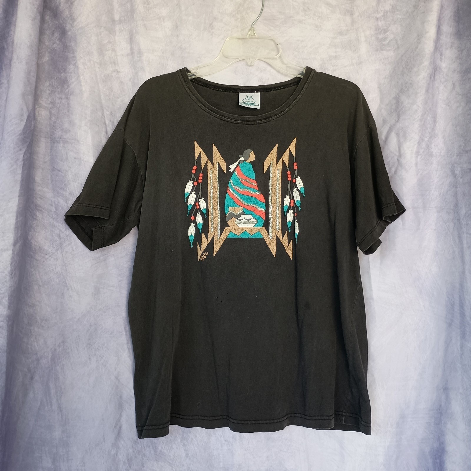 Lynée Apparel Vintage Native American Southwest Graphic T-Shirt Made in USA