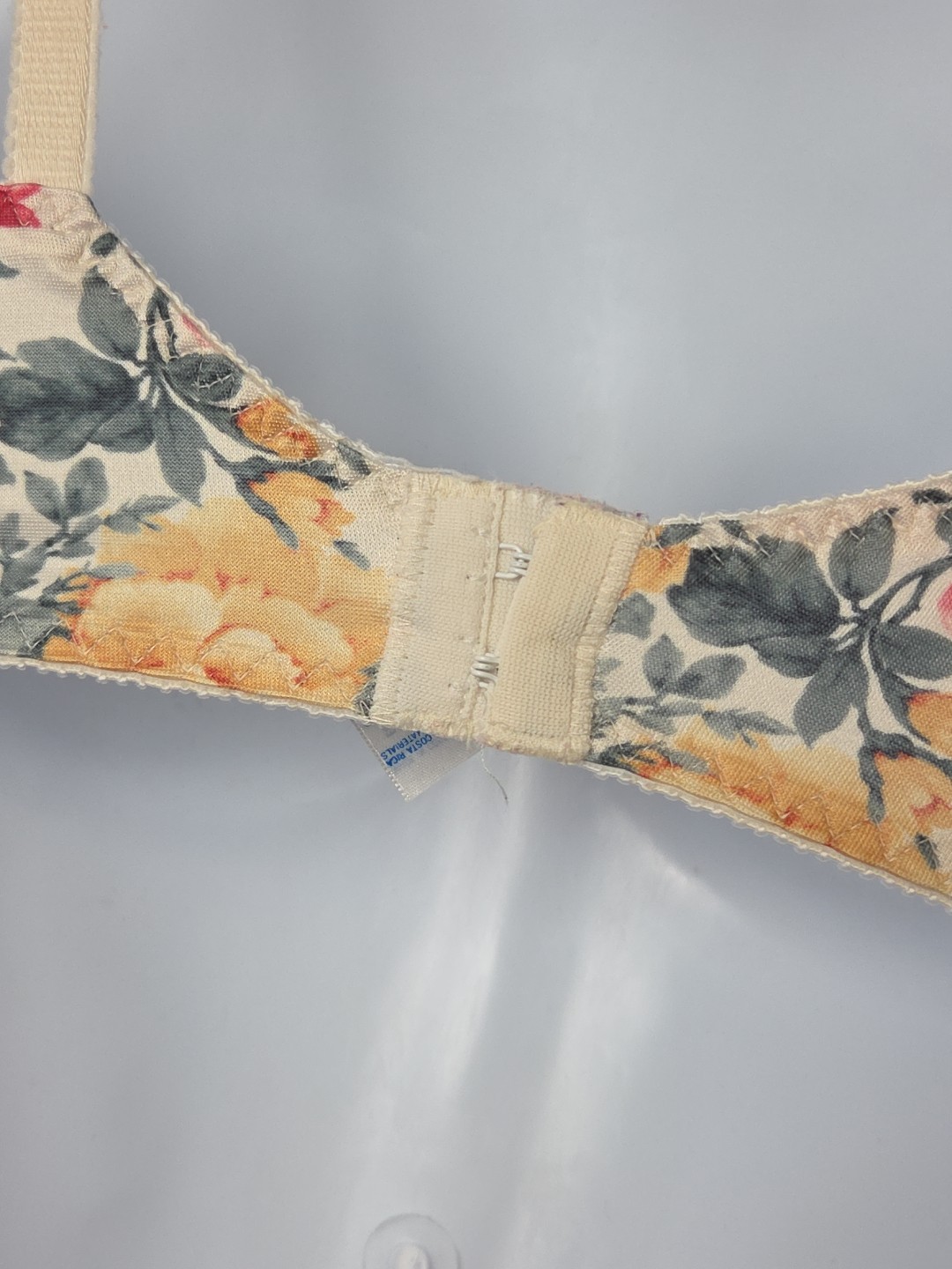 Vtg 1980s 90s Romantic Maidenform Chantilly Rose Floral Bow 7329 SIZE 34D