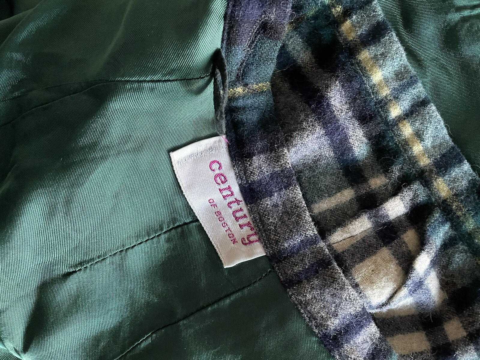 Vintage 1960’s Plaid Tartan Skirt Century Of Boston Preppy Wrap Skirt XS