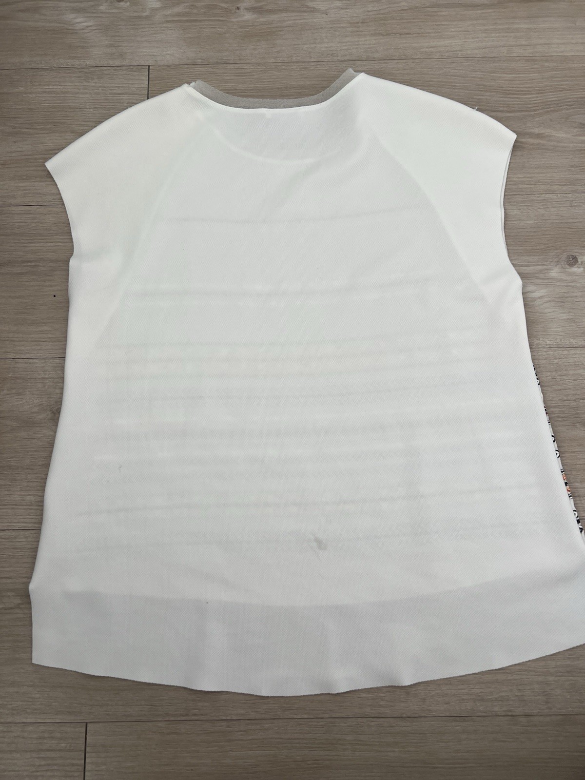 ZARA Women’s White Embroidered Boho Blouse Top Size S Cotton Short Sleeve