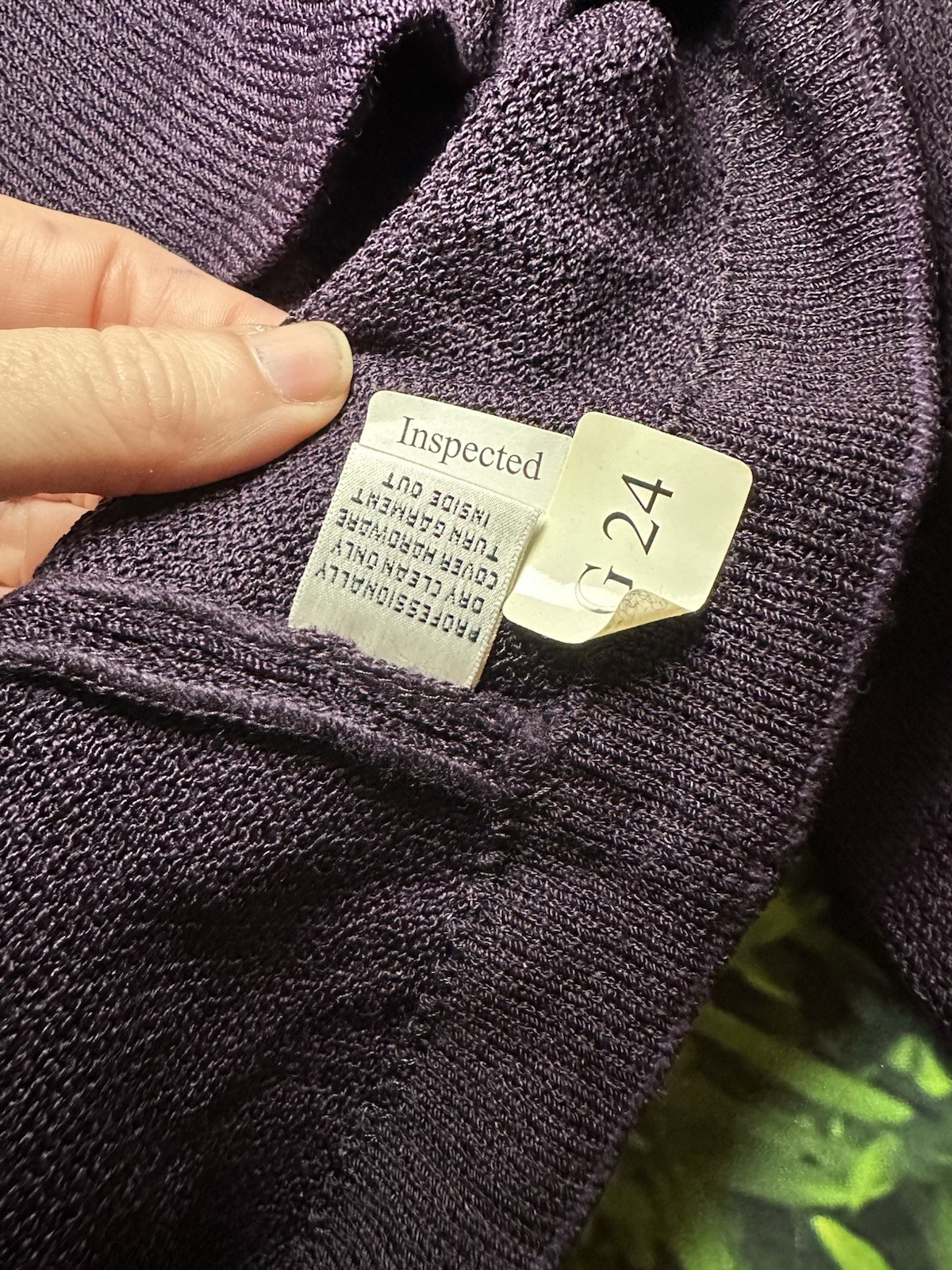 NWT Vtg 2002 St. John Evening Marie Gray Purple Wool Blend Knit Blazer 4 $1150