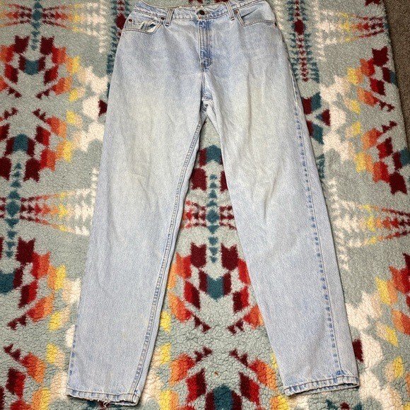 Levi’s 551 vintage 90’s tapered leg jeans relaxed fit 14 long 30″ waist