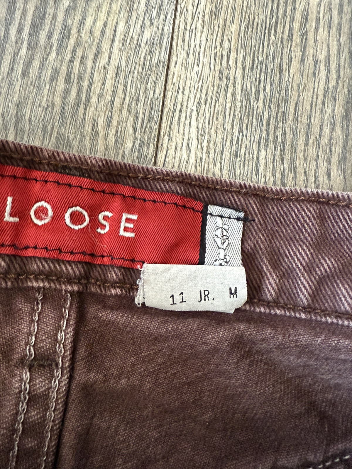Vintage Levi’s Loose Fit Brown Silver Tab Women’s Jeans 11 31/30