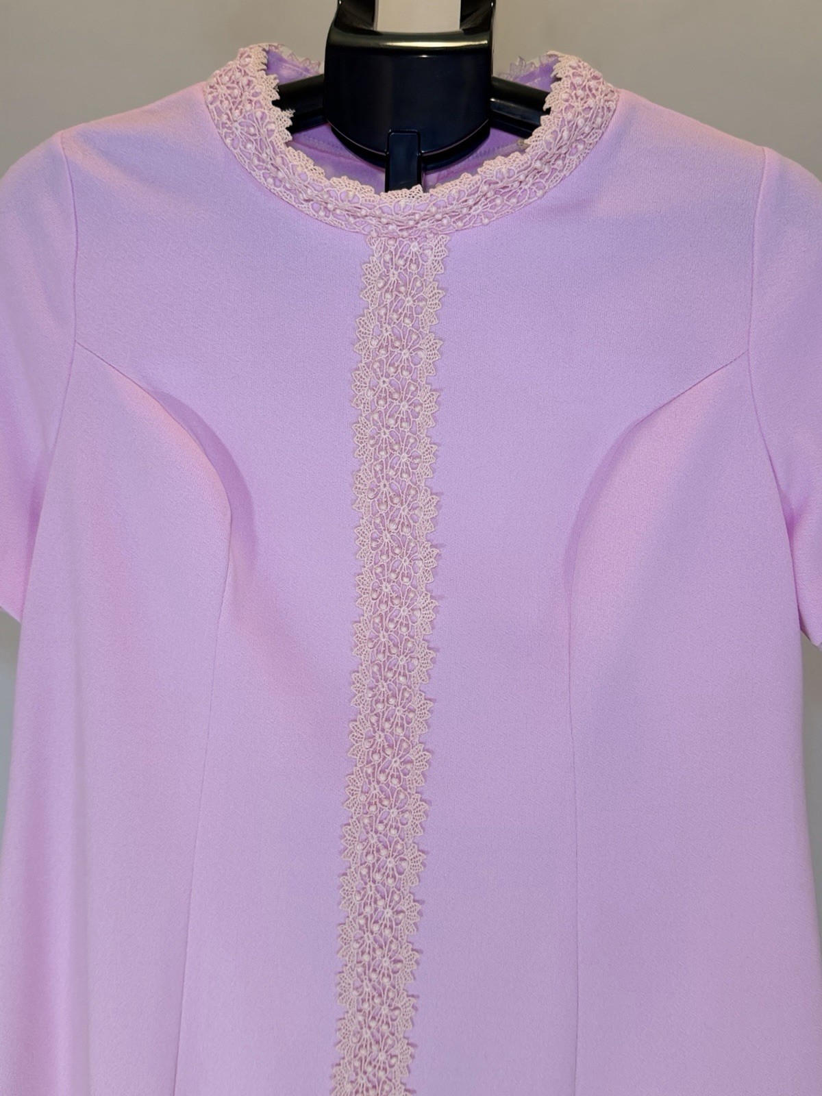 Vintage 1960s Alfred Werber Pink Coat Dress Set No Size Tag