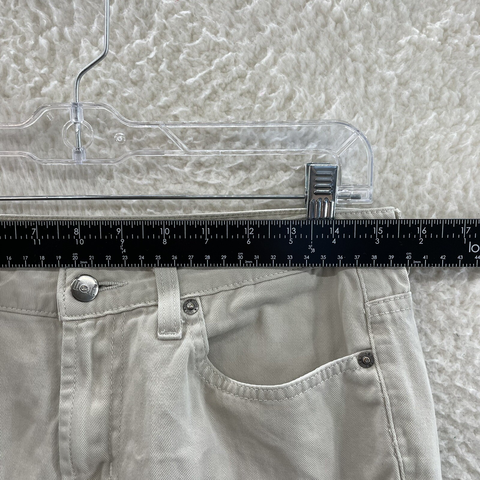 Y2K Vintage Lei Pants Jeans 10 12 29 30 Khaki Tan Beige Mid Rise Bootcut Flare