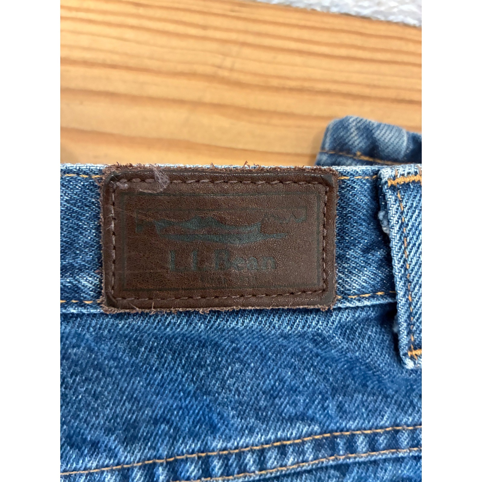 Vintage LL Bean Flannel Lined Jeans Women’s 10 Reg Relaxed Fit Blanket Lined