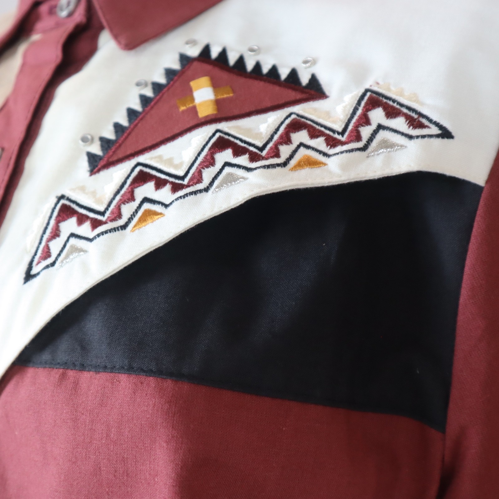 Vintage 1849 Authentic Ranchwear Shirt Southwestern Embroidered Women’s Small