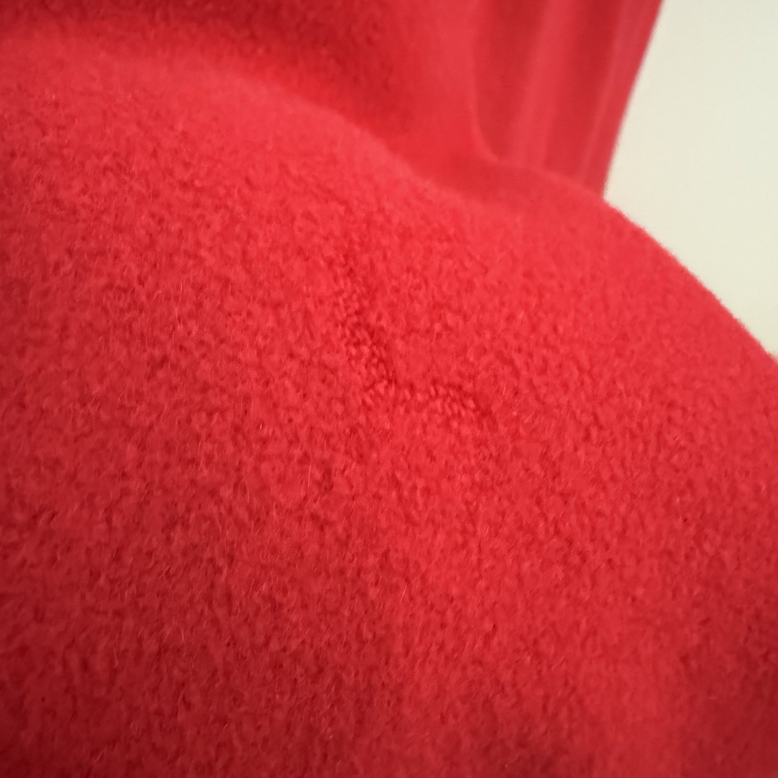 Vintage 100% Cashmere Red Coat Women’s Project Craft Fabric 23×44 Upcycle F/W
