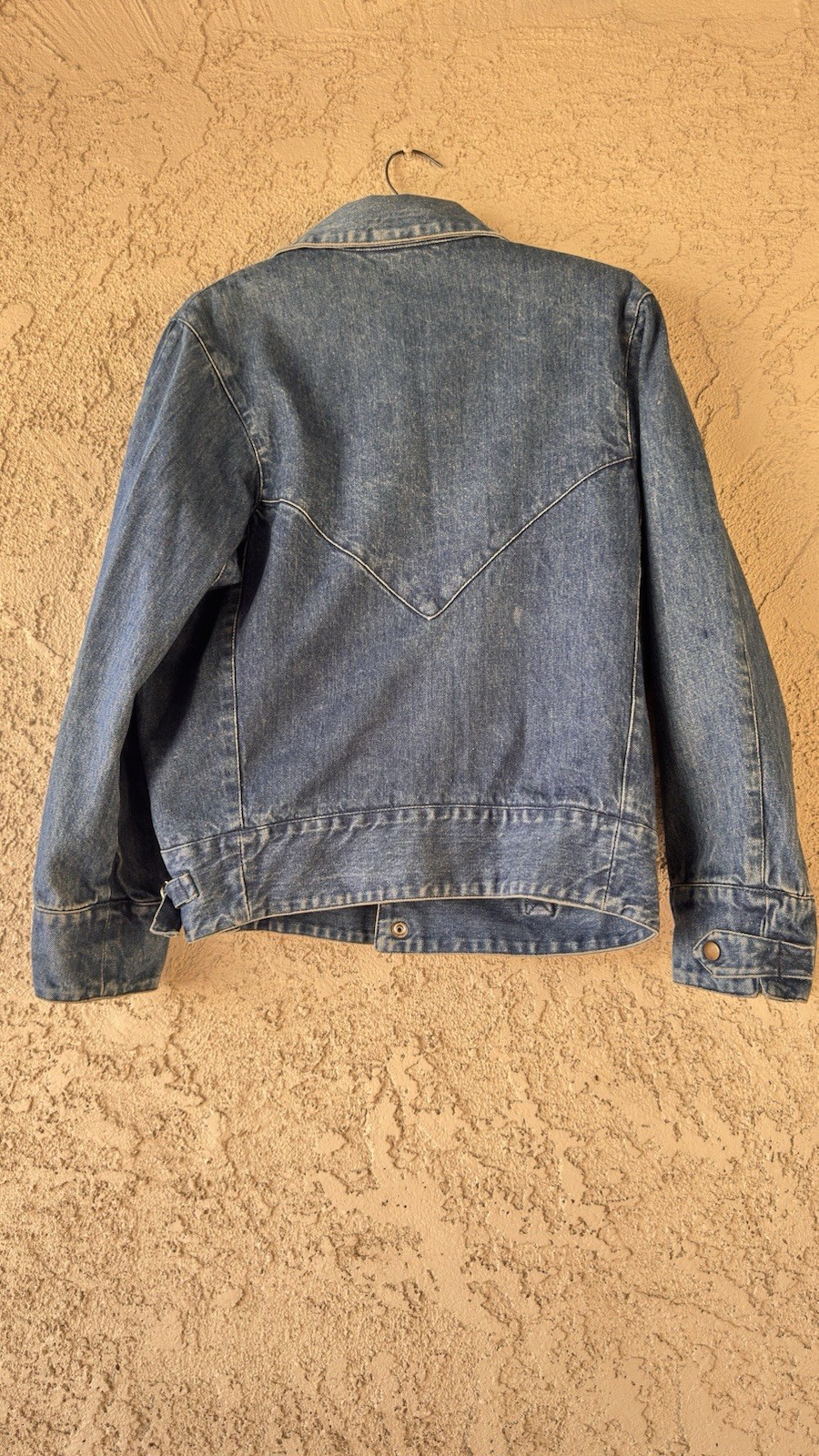 RARE Georges Marciano Guess 80’s 90’s Denim Jacket Blue Size S Vintage NICE
