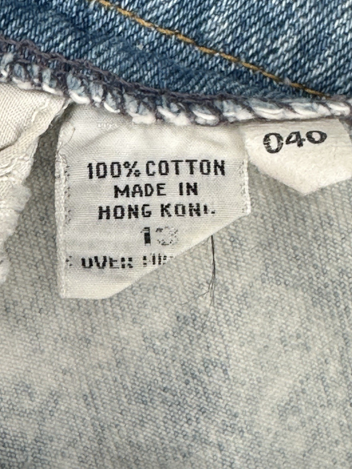 Vintage High Waisted Jeans Limited Express Hong Kong Japan Denim Size 10 Washed