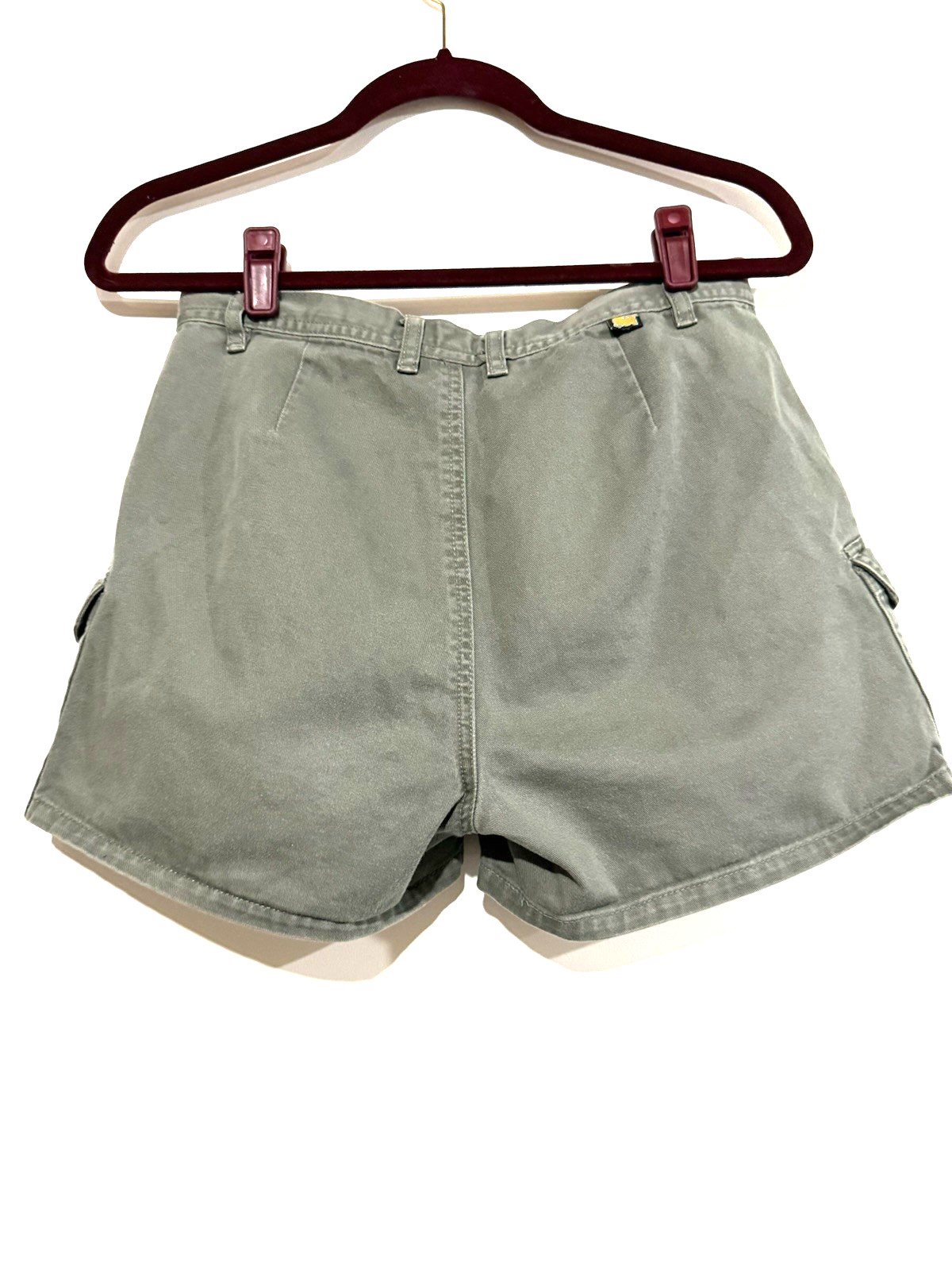 Gasoline Woman’s Mini Shorts Size 9/10 Cargo 3 In. Y2K 90s Grunge Skater Vintage