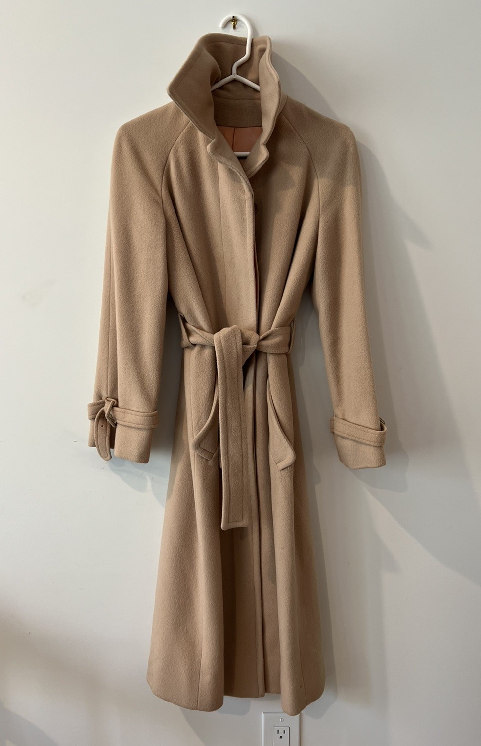 Vintage Camel Hair Coat Sz 8 Bill Haire Fredrick’s Saks 5th Excellent 1960’s