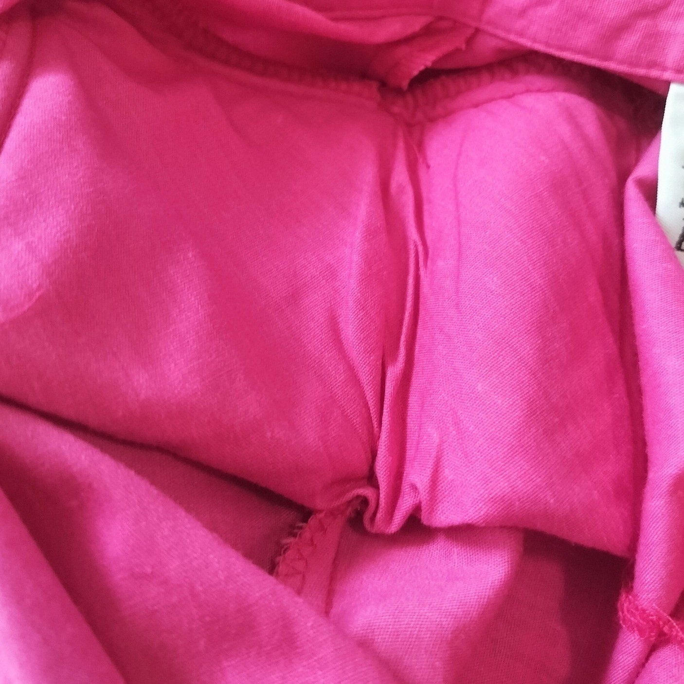 The American Shirt Dress 80’s Hot Pink Button Front Vintage Size 10