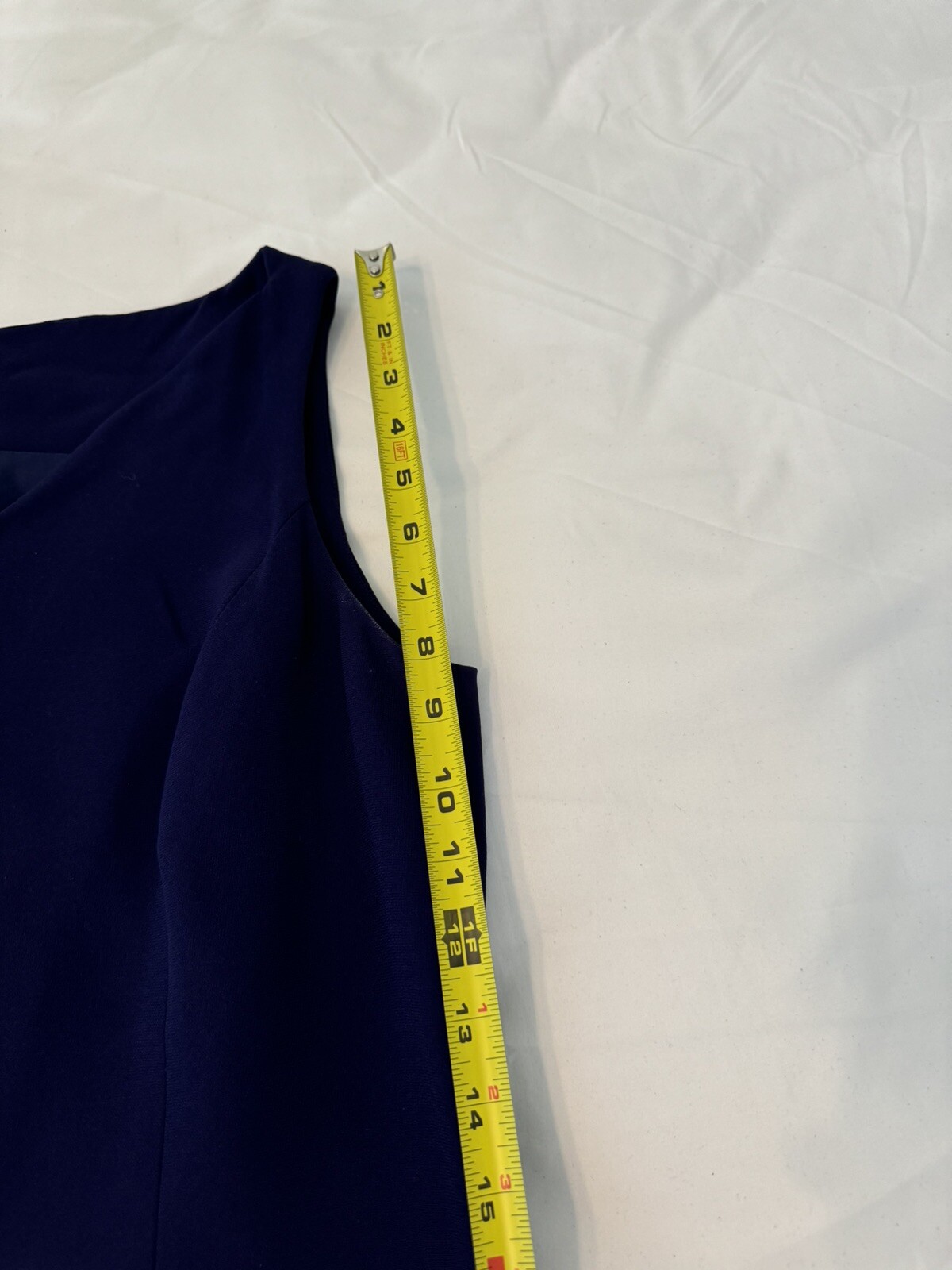 Vtg Y2k Shift Dress Jones New York Purple V-Neck Size 12