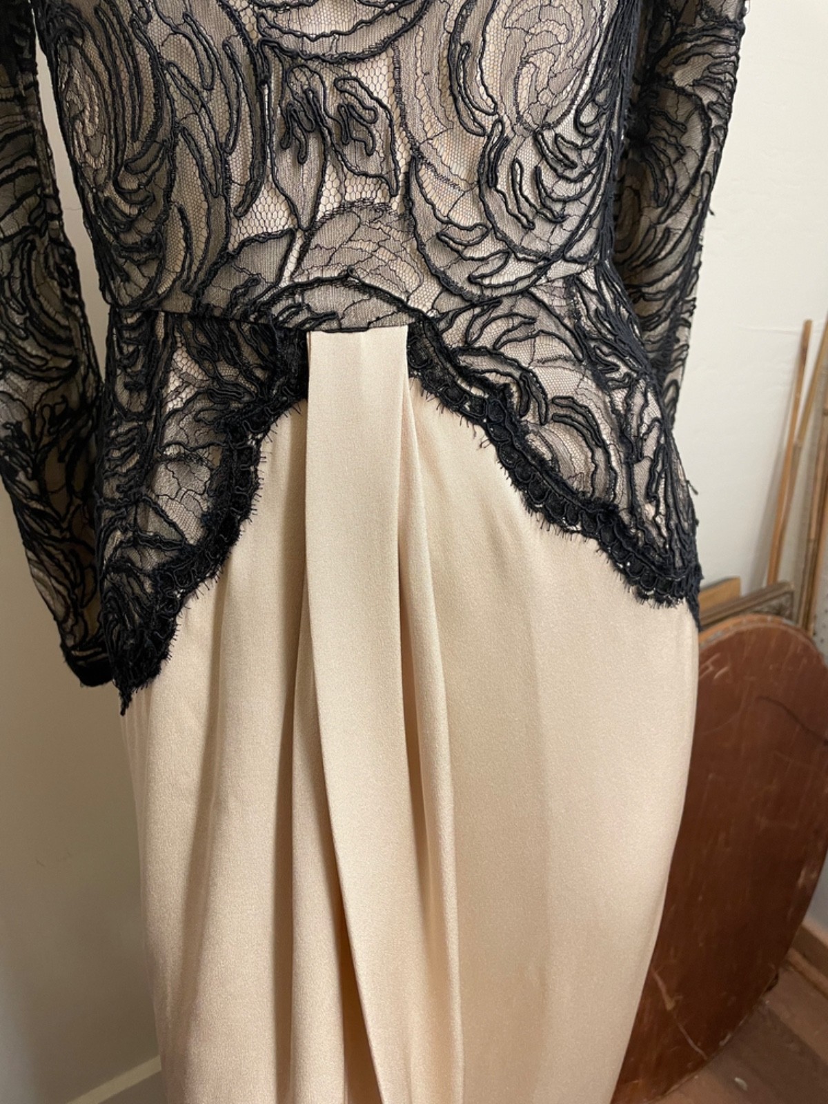 80s Geoffrey Beene Evening Gown
