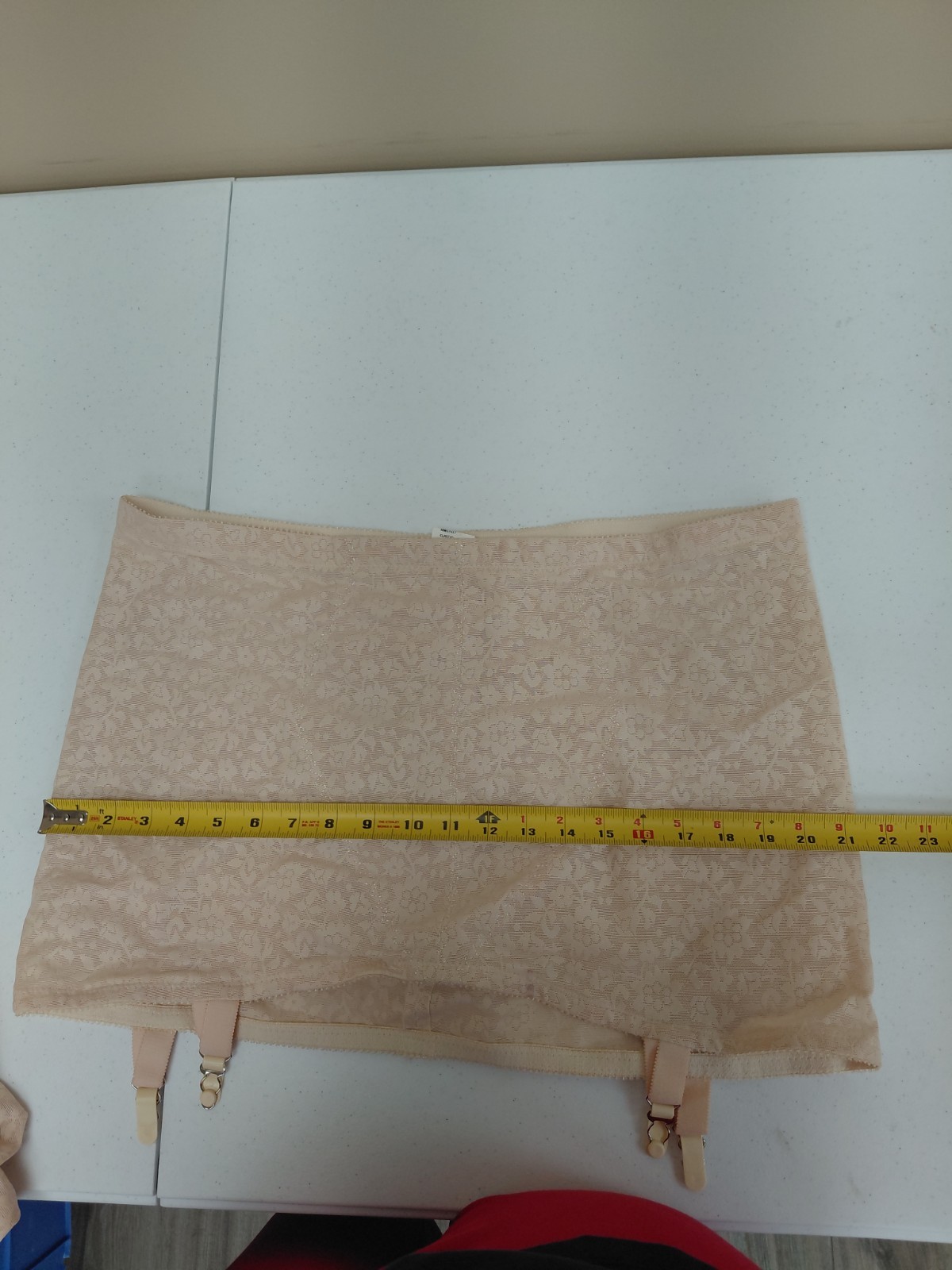 Vintage Crown-nette Open Bottom Girdle With Garter Size 48