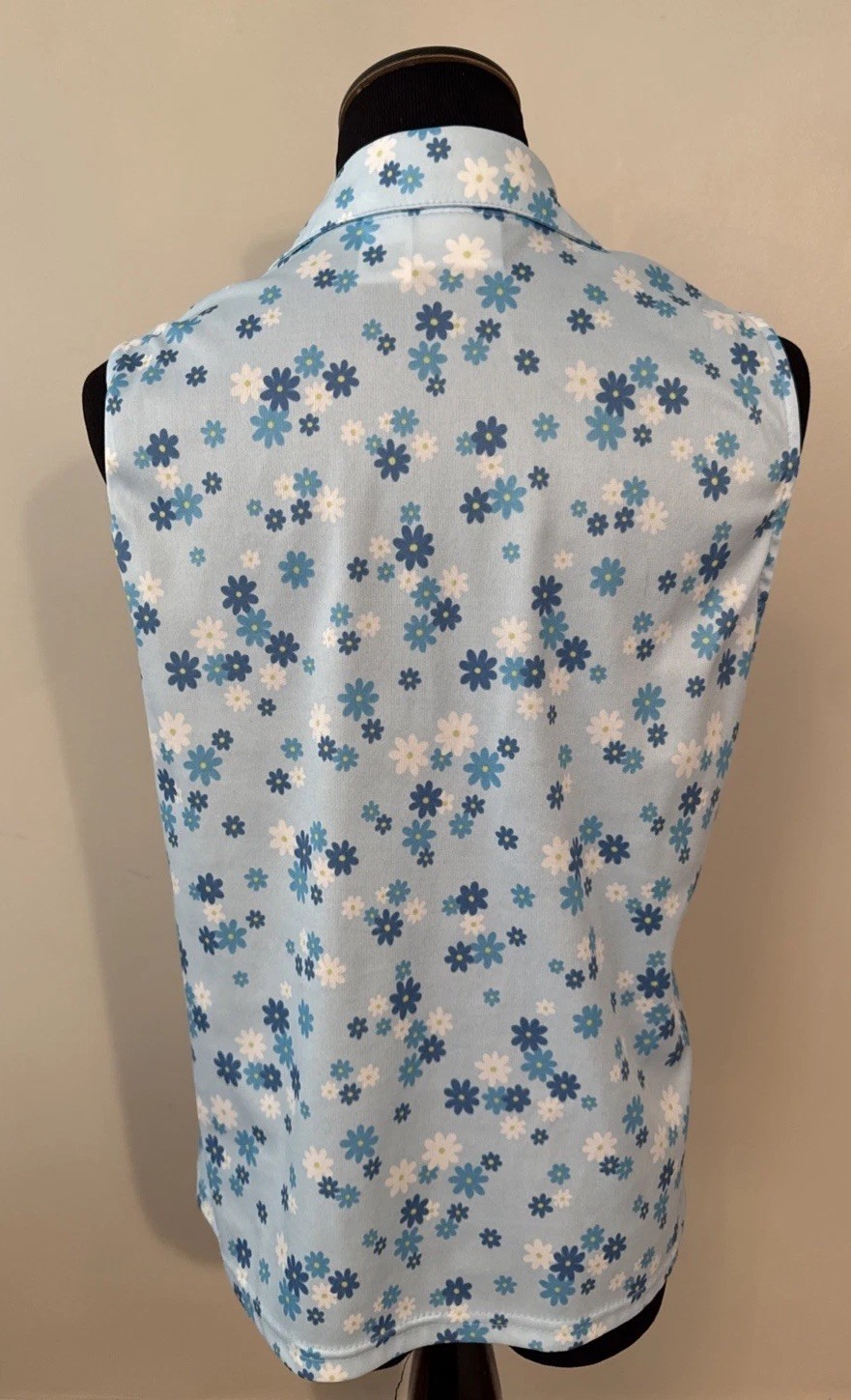 Vintage Xhilaration 90’s Does The 60’s Tank Blouse Groovy Flower Power USA XL