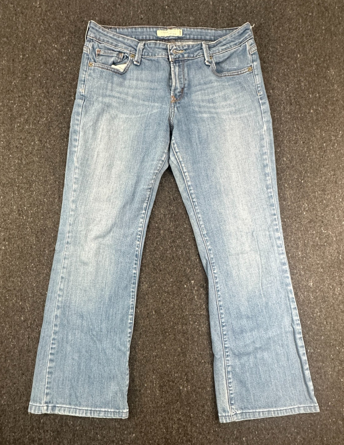 Levi’s Low Boot Cut 545 VINTAGE womens jeans light wash Size 10 – medium