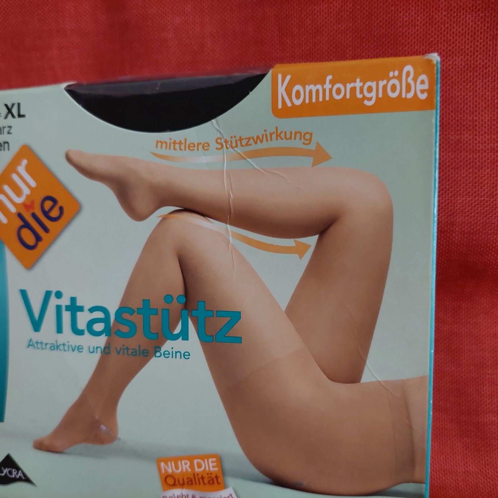 Vintage Pantyhose Vitastutz Komfortgrobe Nur Die Size 48-52 Color Schwarz BBROS5