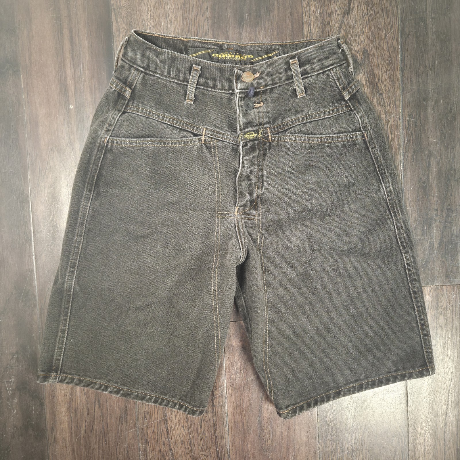 VTG 90s Marithe Francois Girbaud Jean Shorts Womens 5/6 (25×10) Streetwear Jorts