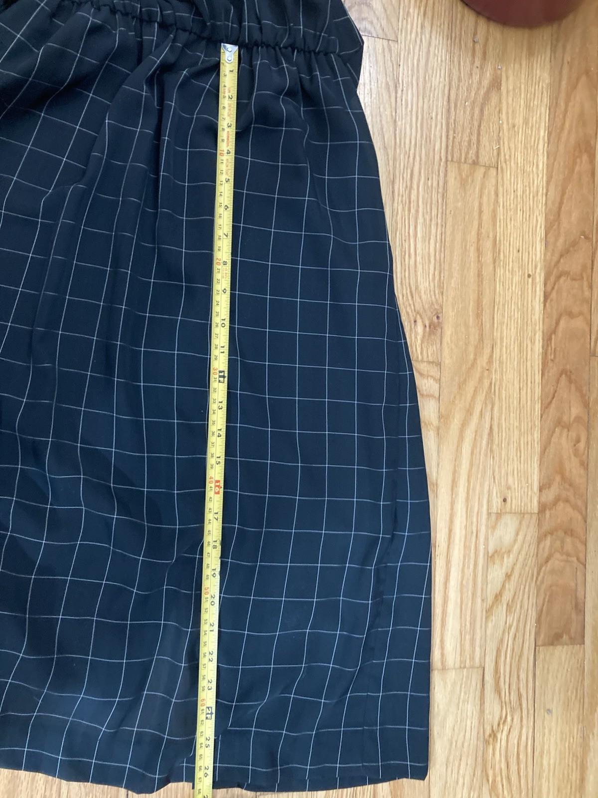 Vintage 1970s Lady Carol Of New York Women’s Dress Black Layered Geometric Flowy