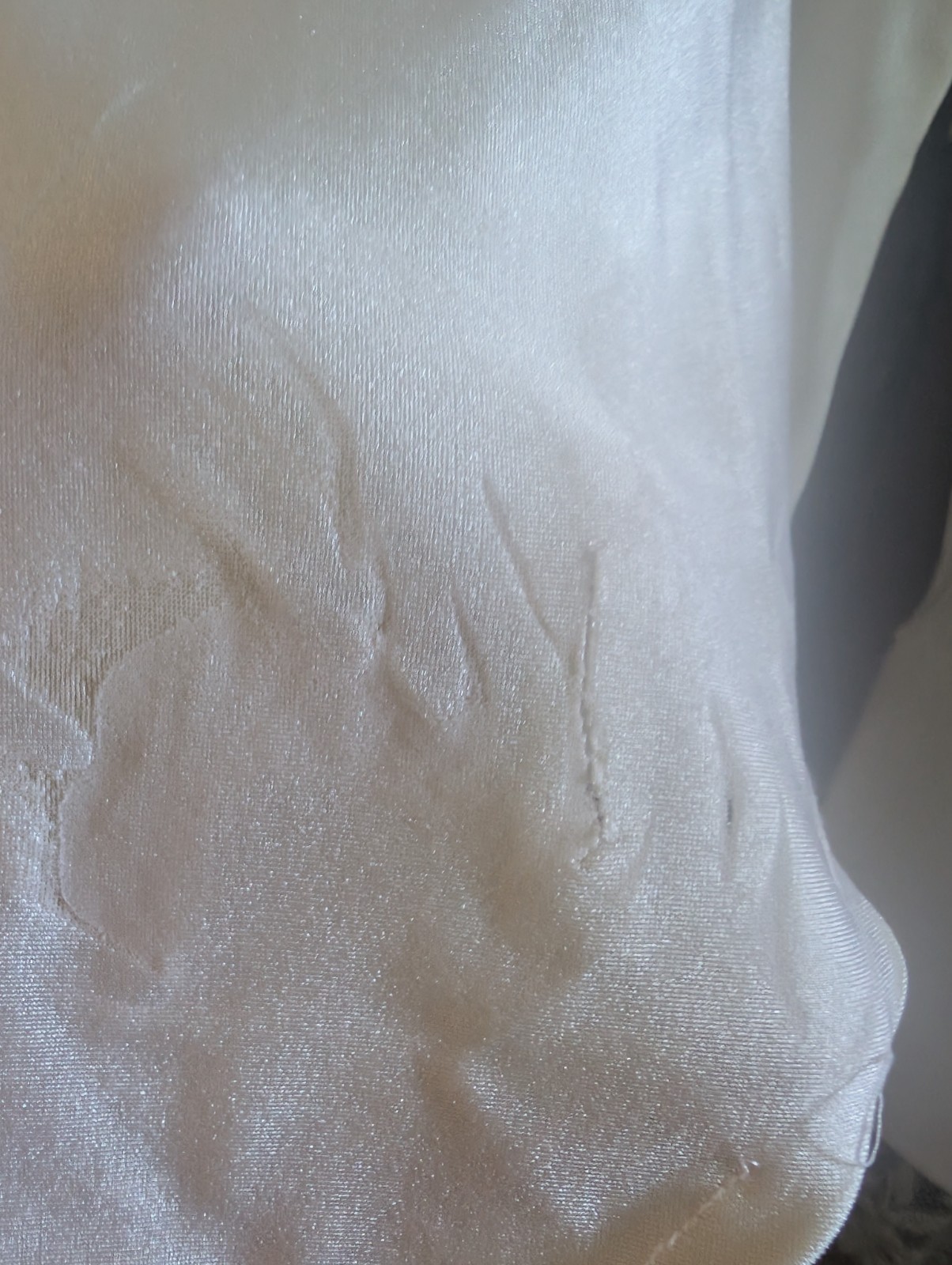 Vintage 80’s 90’s White Christian Dior Paris Boutique Tuxedo Blouse EU 42