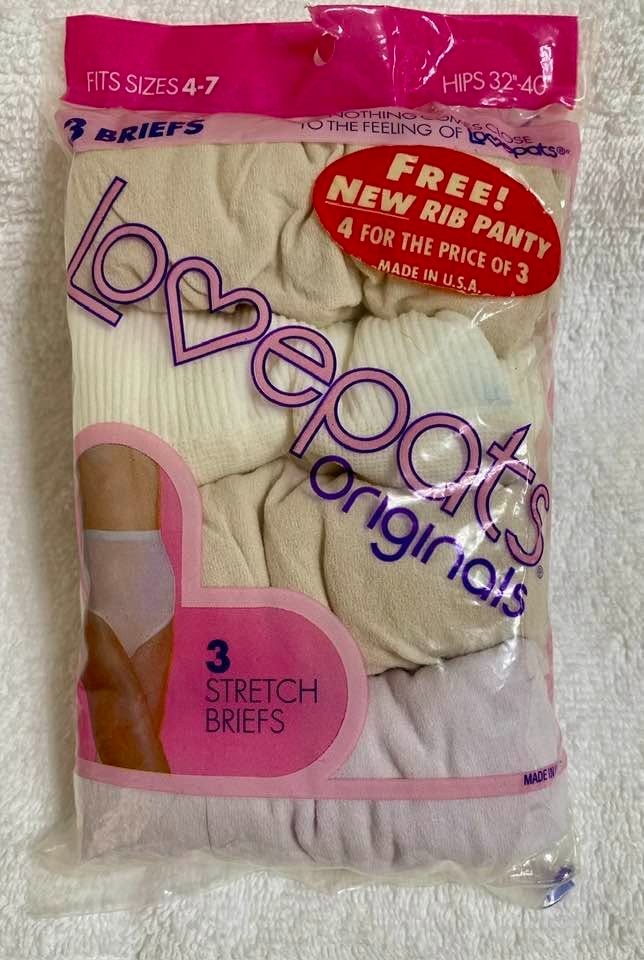 Lovepats Originals 4 Pack Stretch Briefs Size 4-7 (Hips 32″-40″)