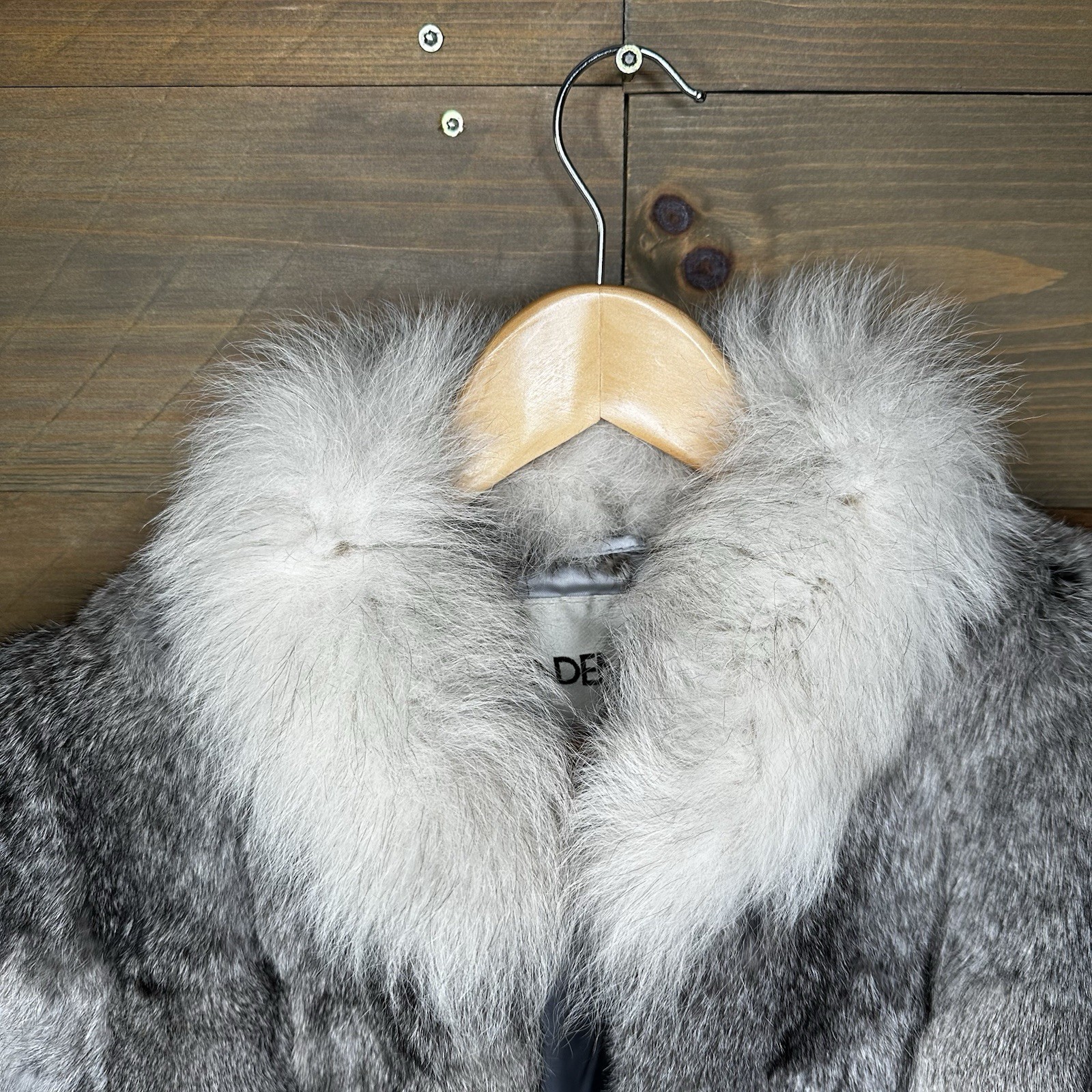 Vintage Mademoiselle Furs Real Rabbit Fur Jacket Coat Women’s Size MEDIUM