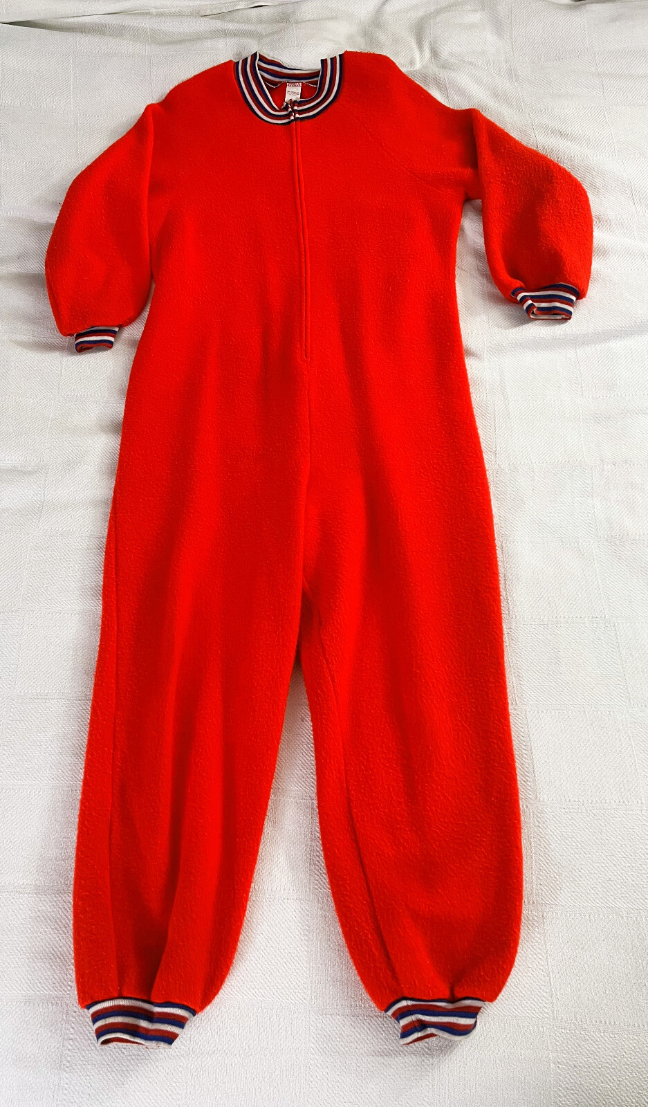 Vintage Jennifer Dale One Piece Fuzzy Pajamas Union Suit Loungewear Lounge 15