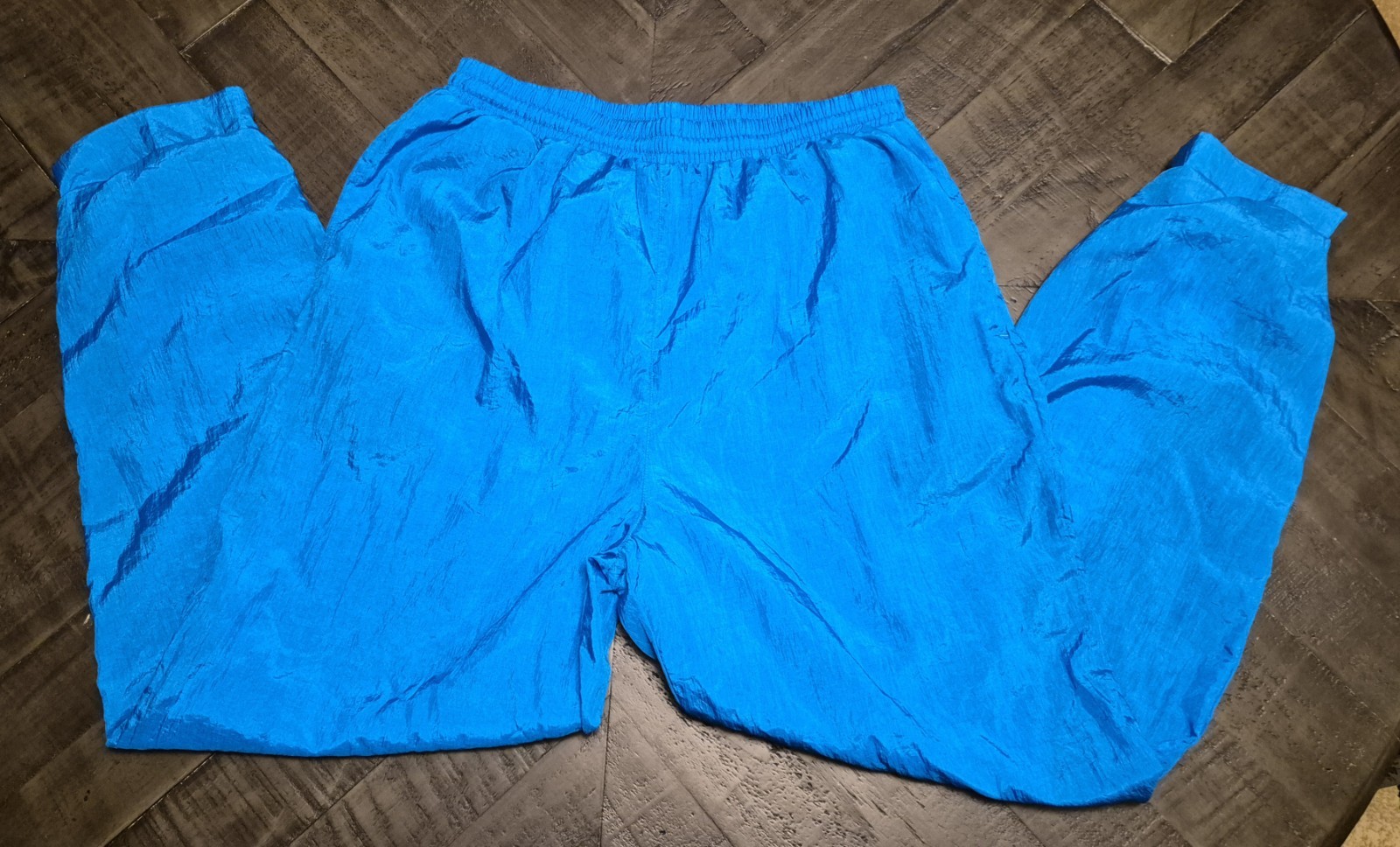 LAVON Vintage 80s 90s Cheerful Corp Teal Windbreaker Jacket Pants Large Starfish