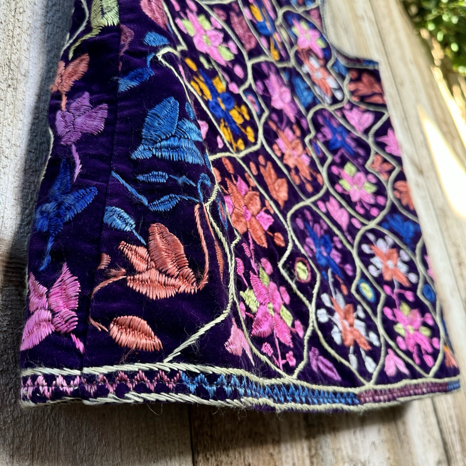 Late 60s/early 70s Bohemian Embroidered Vest