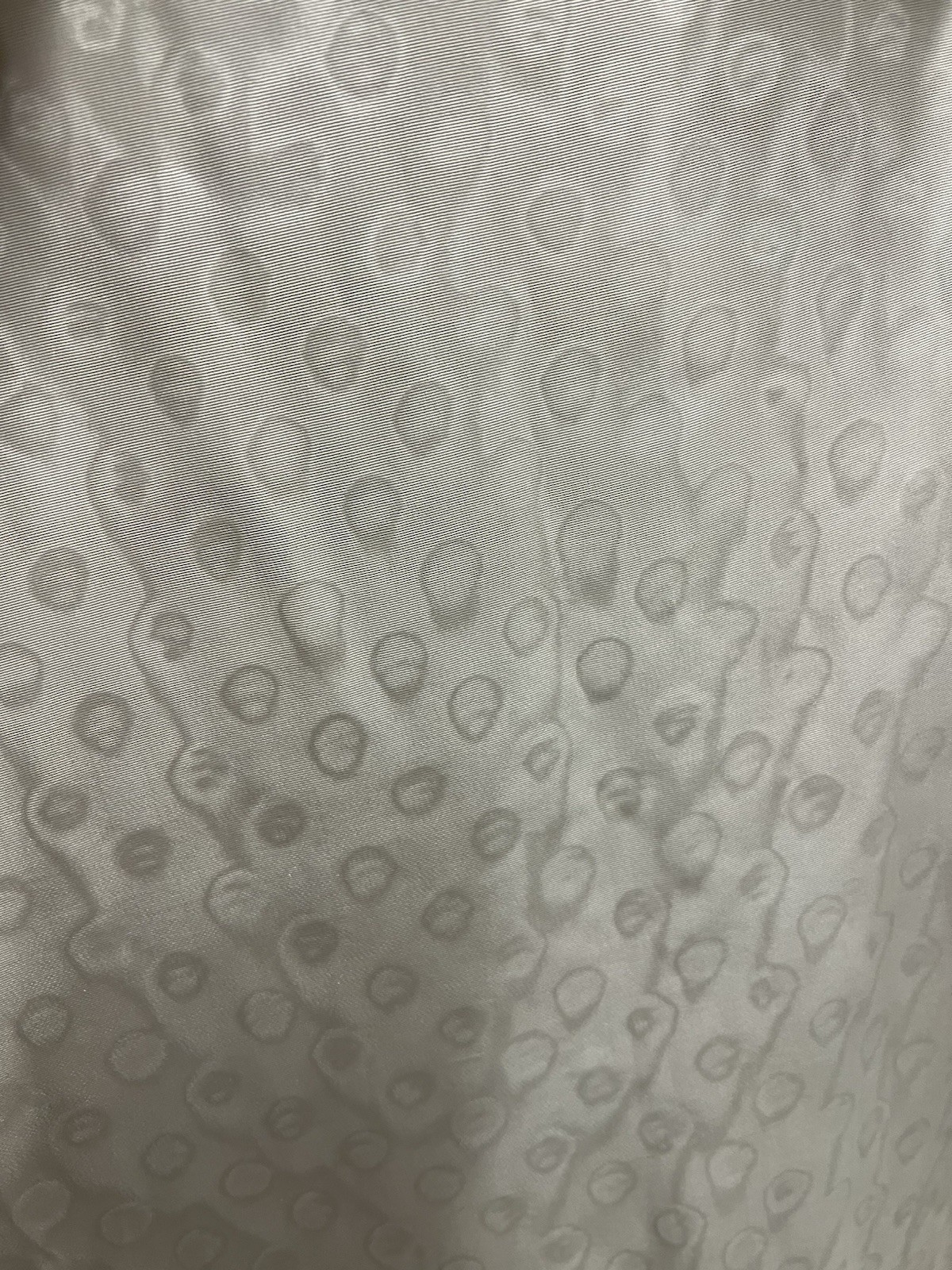 1930’ Ivory Moire Tafetta Evening Gown Antique