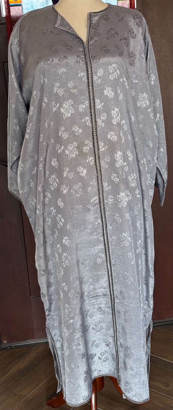 Vtg mid 60’s – 70’s Moroccan Caftan/Djelaba Sz L-XL