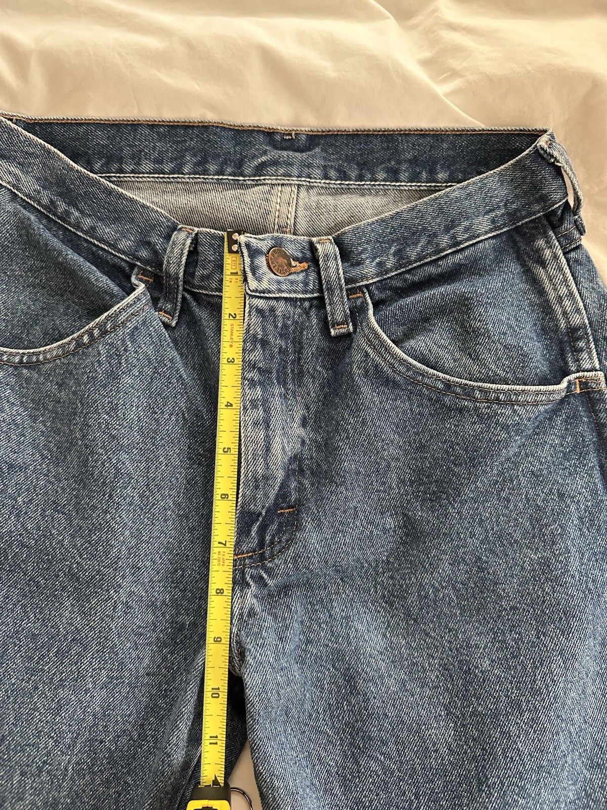 Rustler Vintage High Waist 90s StraightJeans Medium Wash 25 Waist