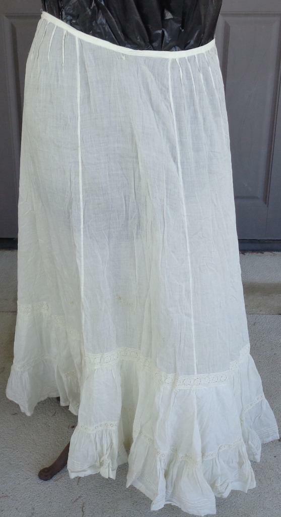 Beautiful Turn of The Century Gibson Girl Style Edwardian Skirt BEAUTIFUL DETAIL