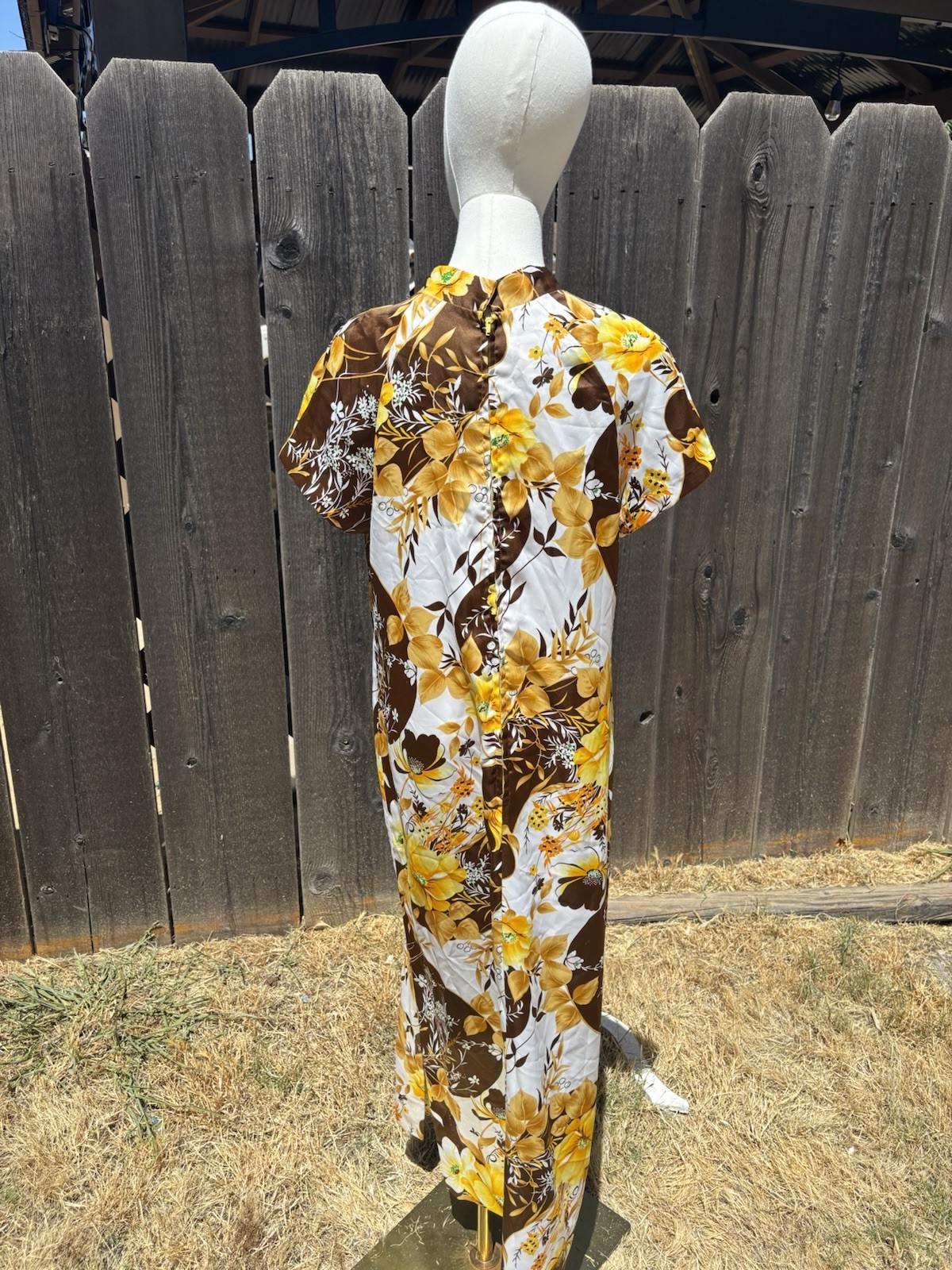 Vtg Lot Of 4 Hawaiian Dresses 60’s/70’s Barkcloth Cotton Volup Hilo Hattie