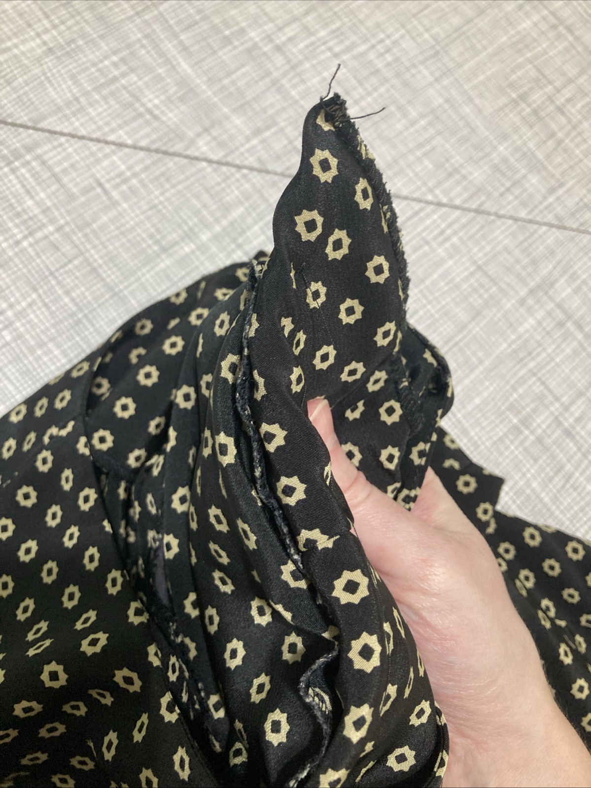 Vtg 80s 90s Kasper ASL Medallion Print Chiffon Skirt Set Sz 16 Pleated Two Piece