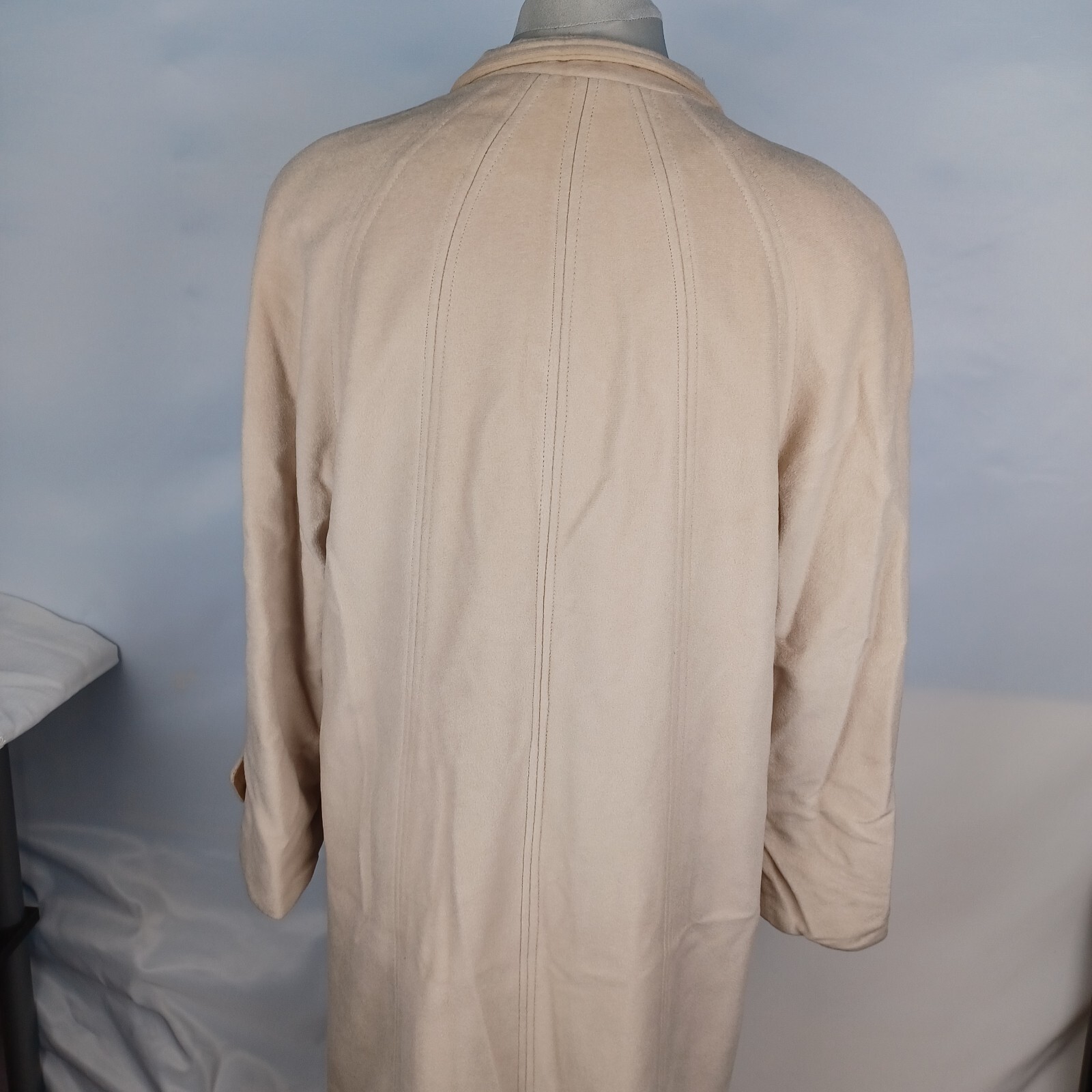 Vintage Cordana Wellington Fashions Celanese Arnel Long Coat Size XL 44″ Read