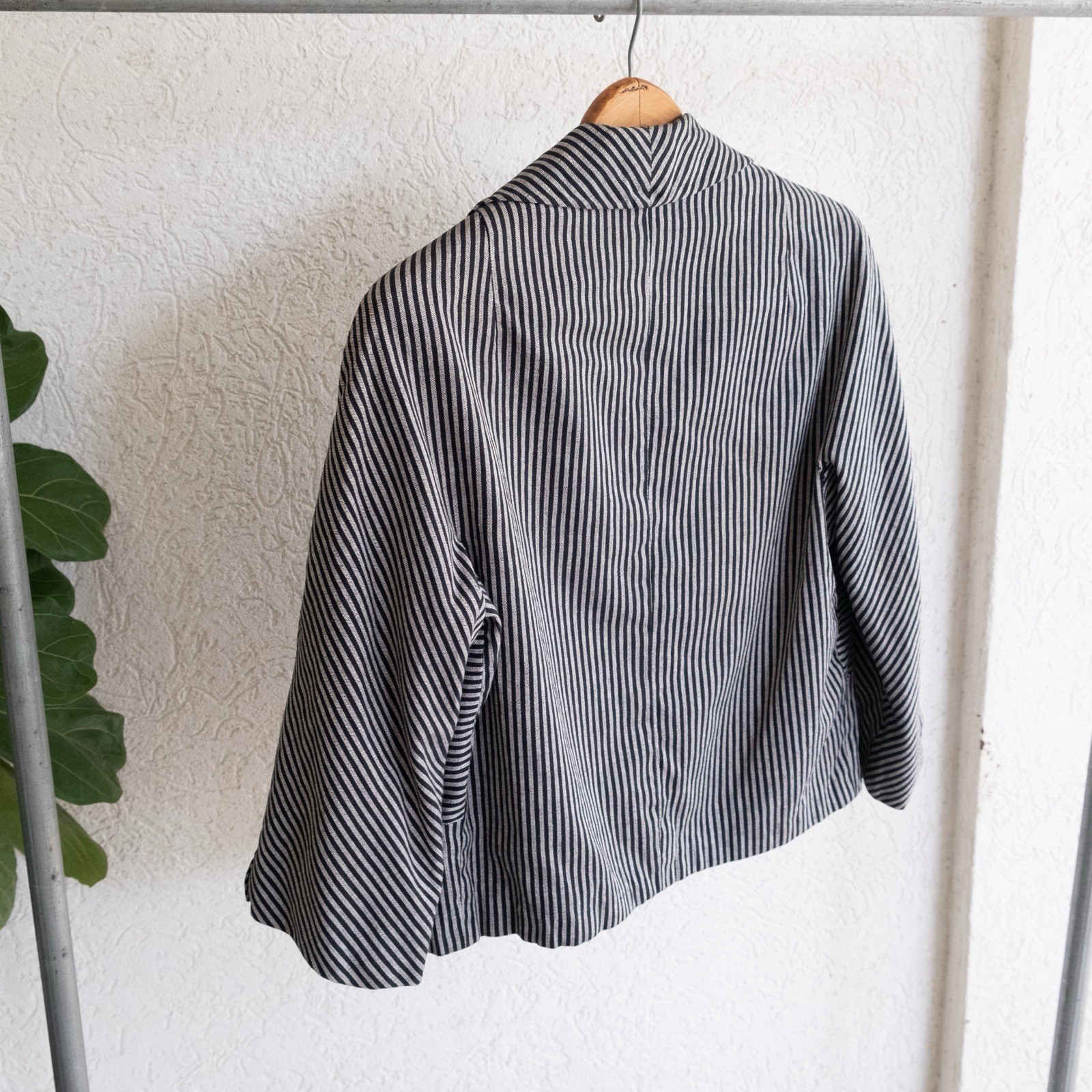 1960’s Black & White Striped Jacket Rockabilly Style