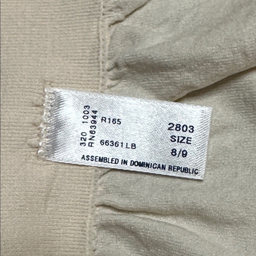 Vintage 90s High Waist Nylon Seamless Brief Panty Beige By Dim Size 8/9