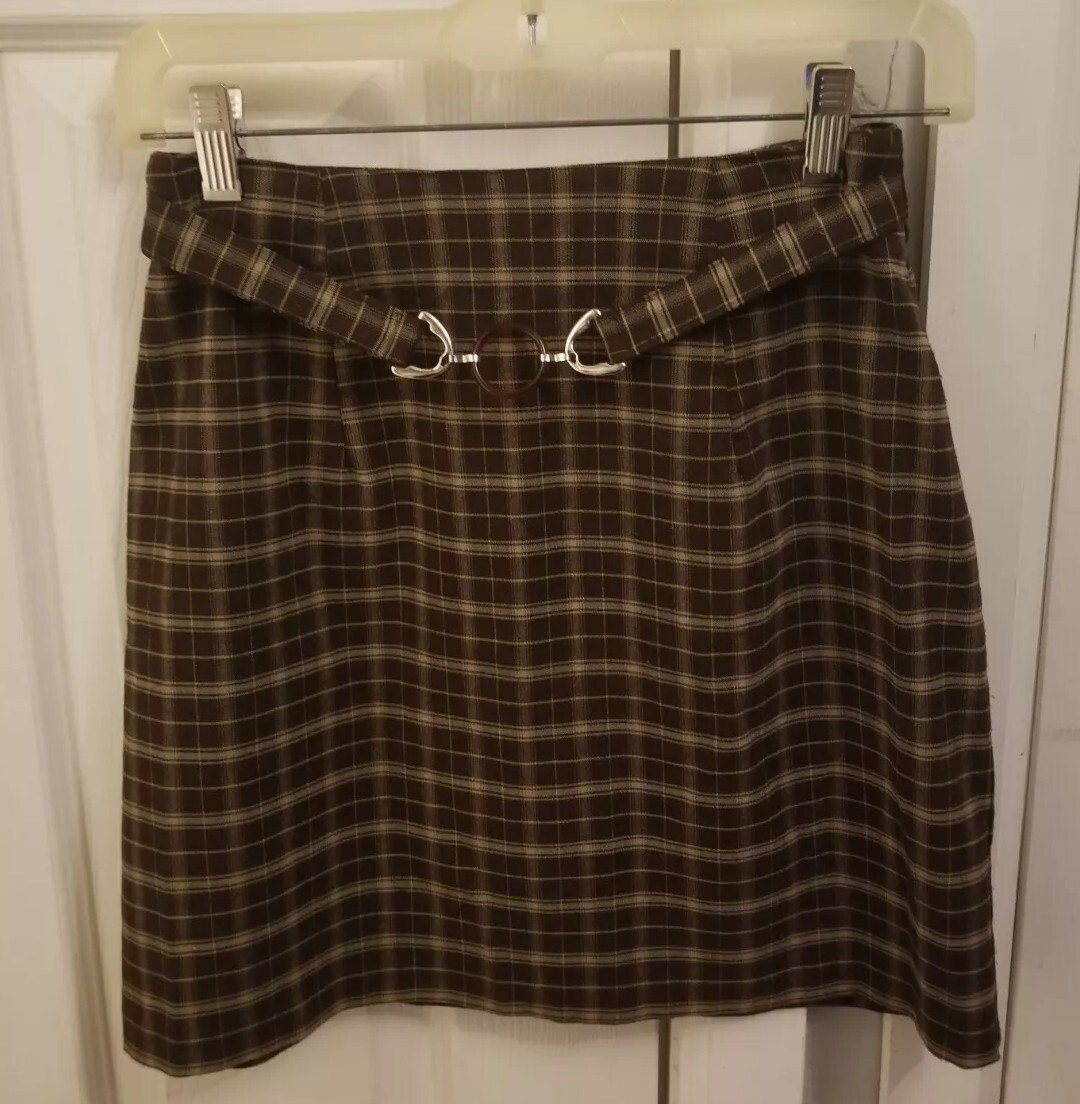 Vintage Star City Clothing Co. Womans Skirt Size 3 Brown