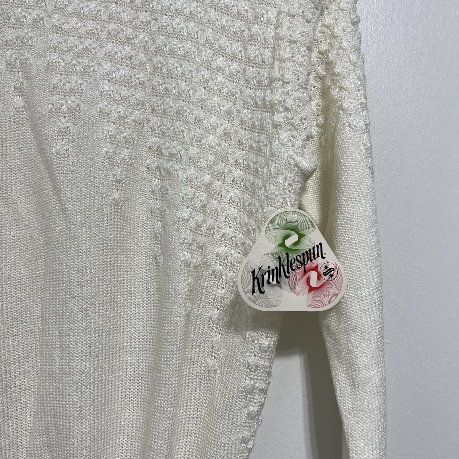 Vintage NWT Billie Jo Ivory Cottagecore Romantic Sweater Size XS/S