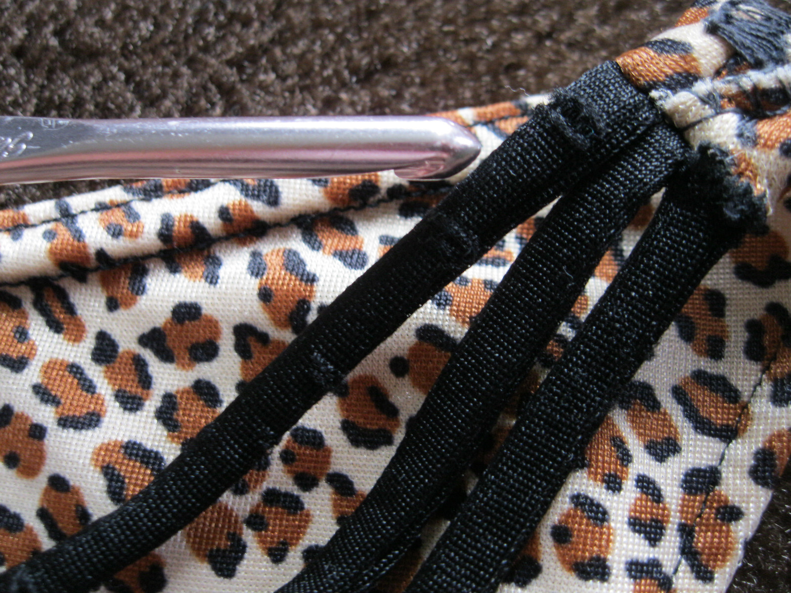Vintage 1984 Hot & Sexy Animal Print Bikini Bottoms/Panties Size Med. Rare MEOW!