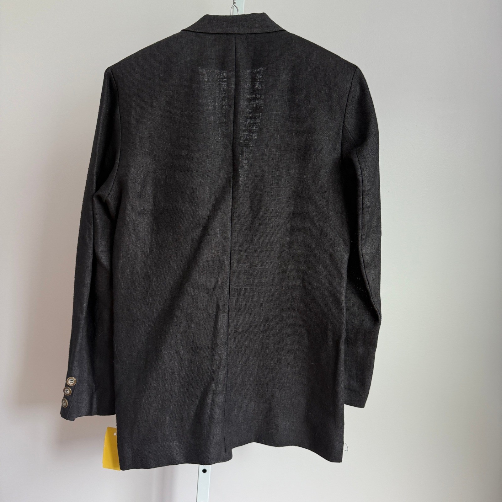 HB Vintage Linen Blazer Jacket Womens Size 6 Made in USA Career NWT