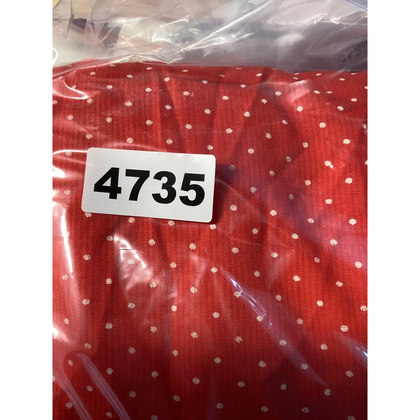 Vintage New Raves Red Polka Dot Sleeveless Midi Dress Retro Fit Flare Notched 10